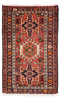Tapis persan - Nomadic - 100 x 65 cm - rouille