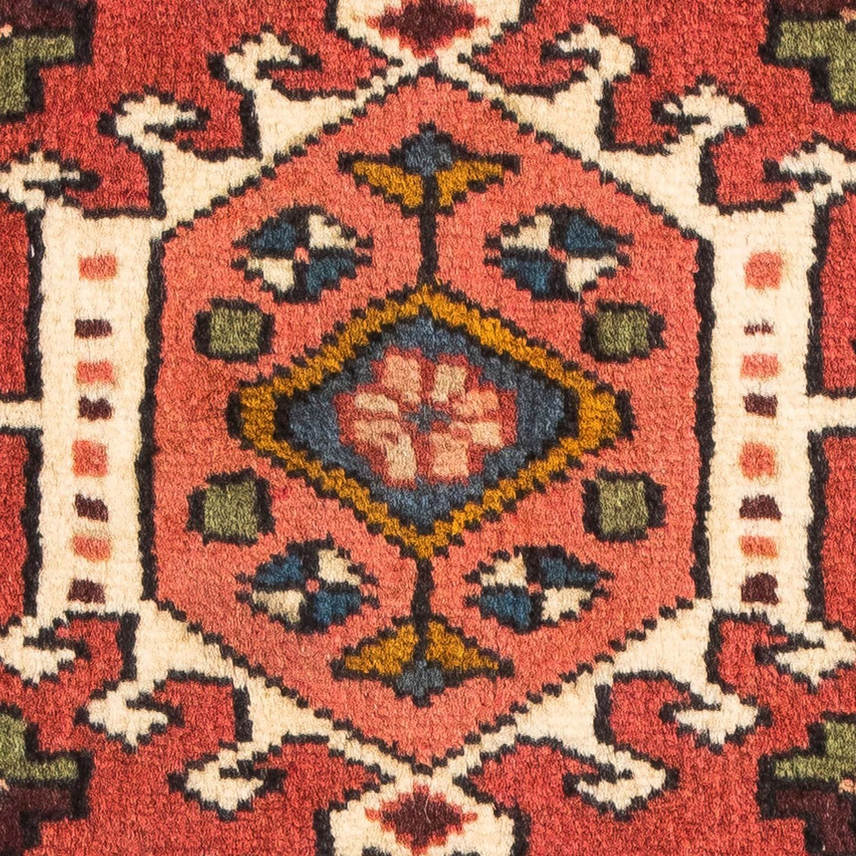 Tapis persan - Nomadic - 100 x 65 cm - rouille