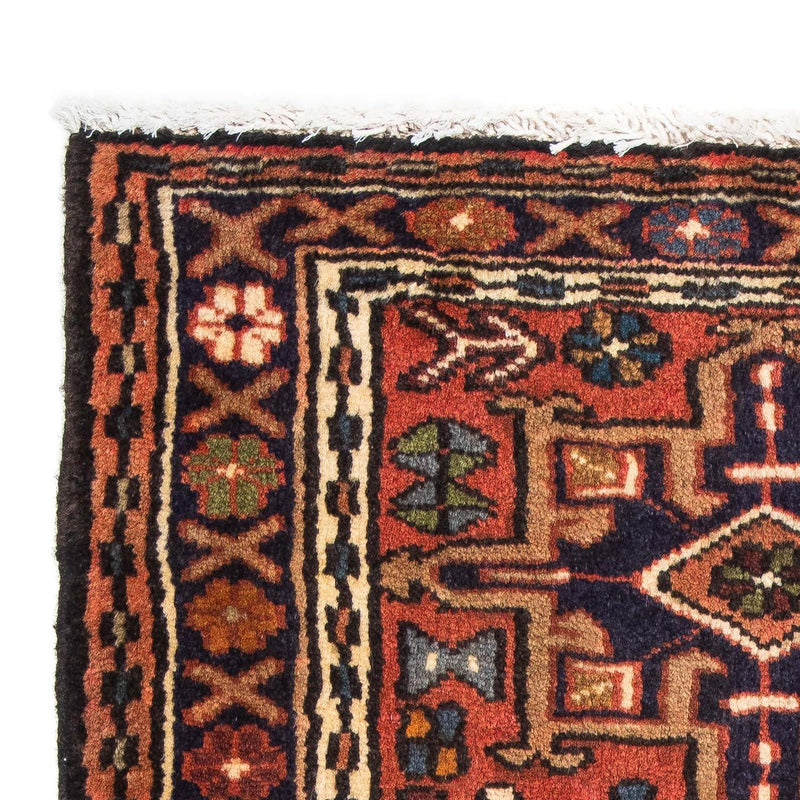 Tapis persan - Nomadic - 98 x 70 cm - rouille