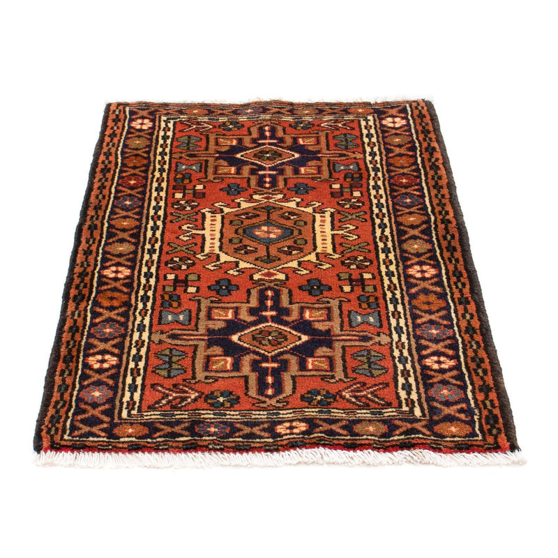 Tapis persan - Nomadic - 98 x 70 cm - rouille