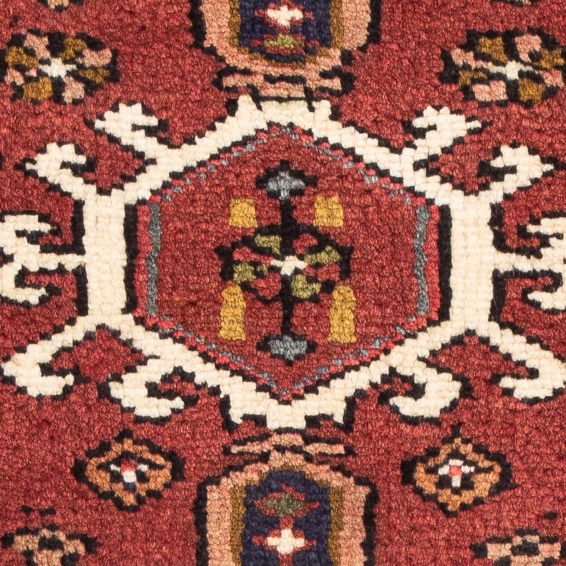 Tapis persan - Nomadic - 100 x 73 cm - rouge foncé