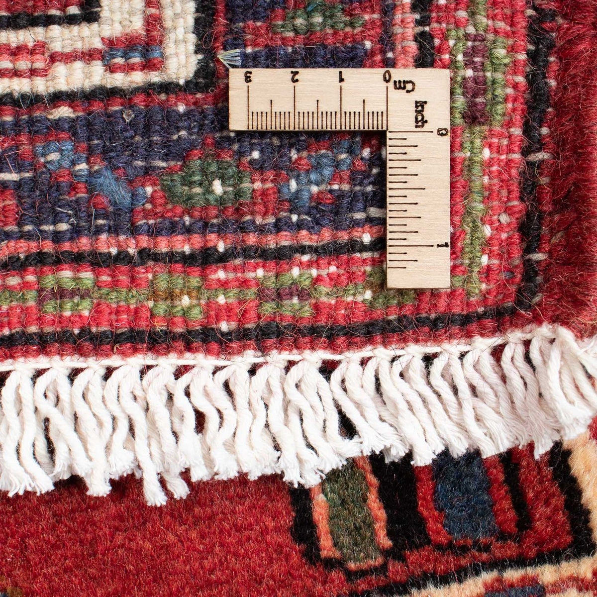 Tapis persan - Nomadic - 98 x 70 cm - rouge foncé