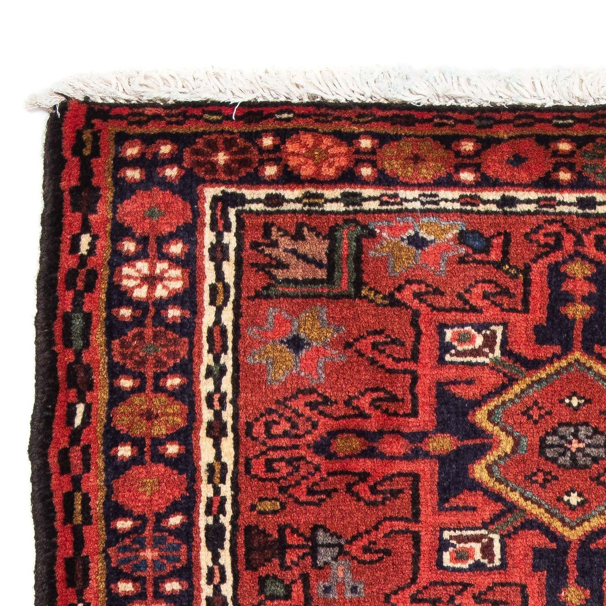 Tapis persan - Nomadic - 105 x 65 cm - rouge foncé