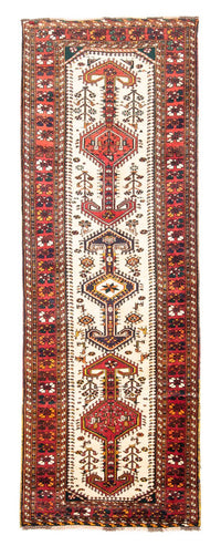 Tapis de couloir Tapis persan - Nomadic - 291 x 101 cm - beige