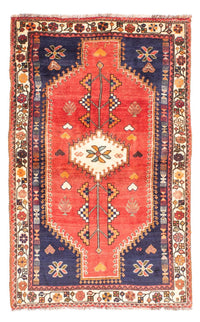 Tapis persan - Nomadic - 175 x 113 cm - rouge foncé