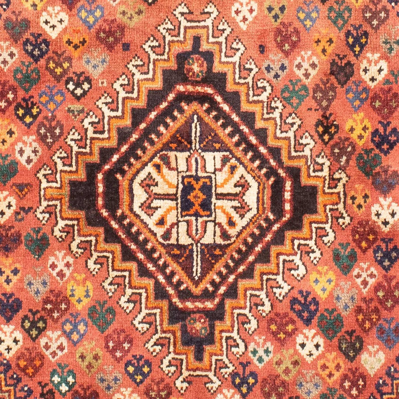 Tapis persan - Nomadic - 160 x 112 cm - rouge clair