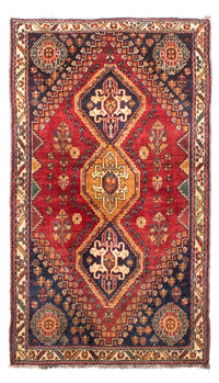 Tapis persan - Nomadic - 187 x 110 cm - rouge foncé