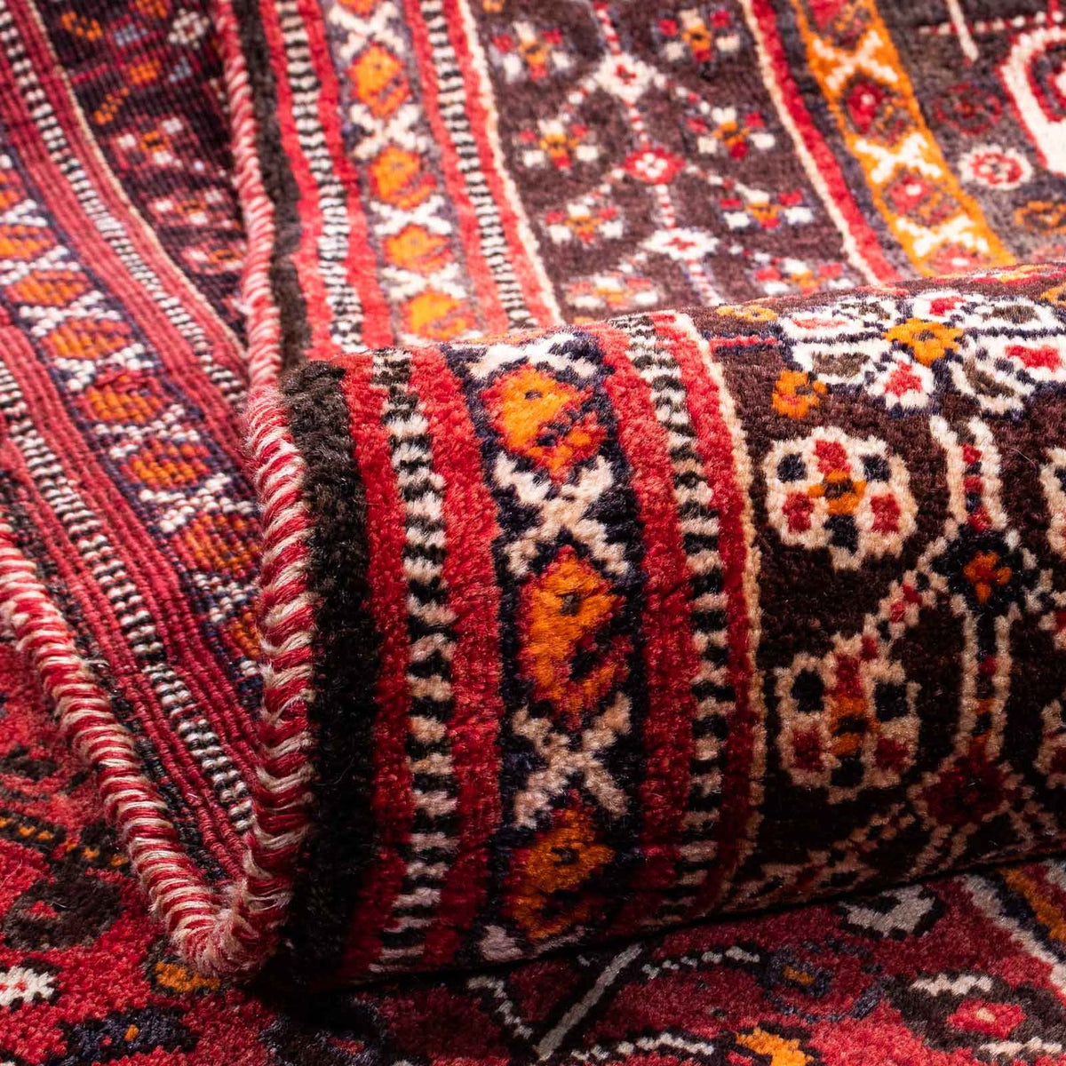 Tapis persan - Nomadic - 250 x 160 cm - rouge foncé