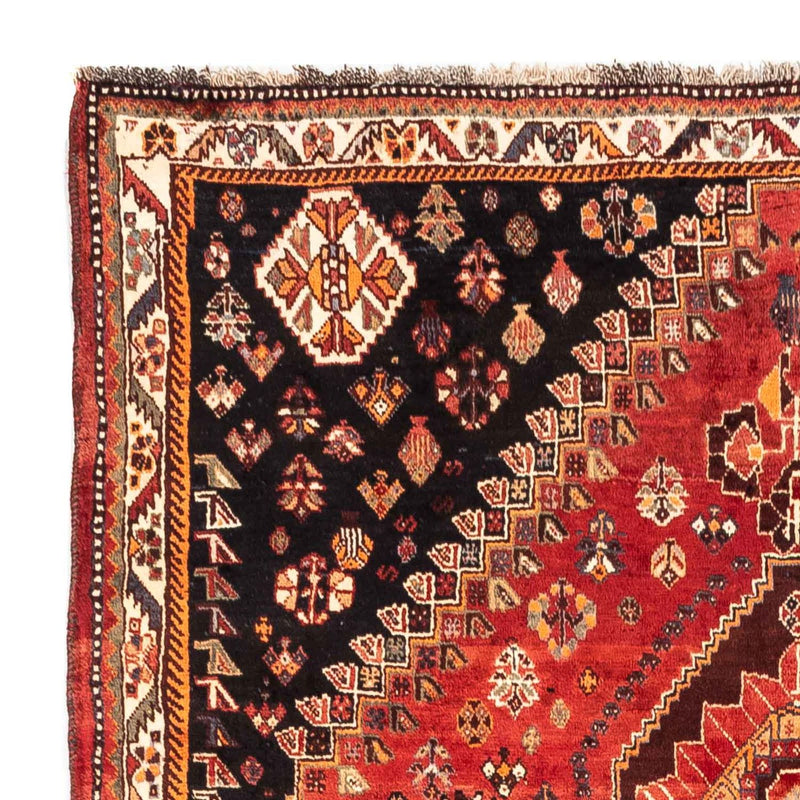 Tapis persan - Nomadic - 255 x 170 cm - rouge foncé