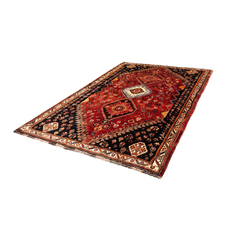 Tapis persan - Nomadic - 255 x 170 cm - rouge foncé