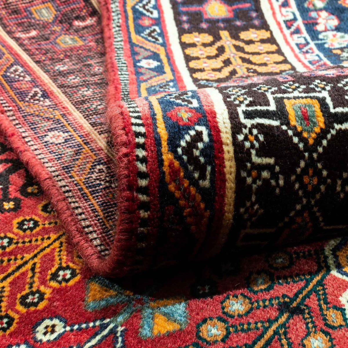 Tapis persan - Nomadic - 270 x 165 cm - rouge foncé