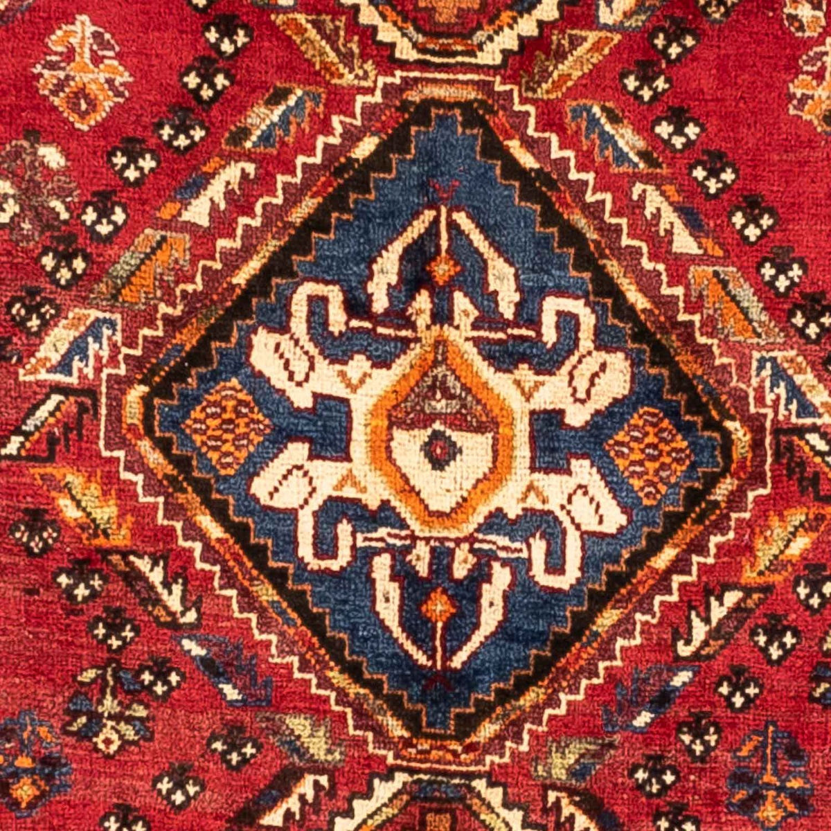 Tapis persan - Nomadic - 282 x 165 cm - rouge foncé