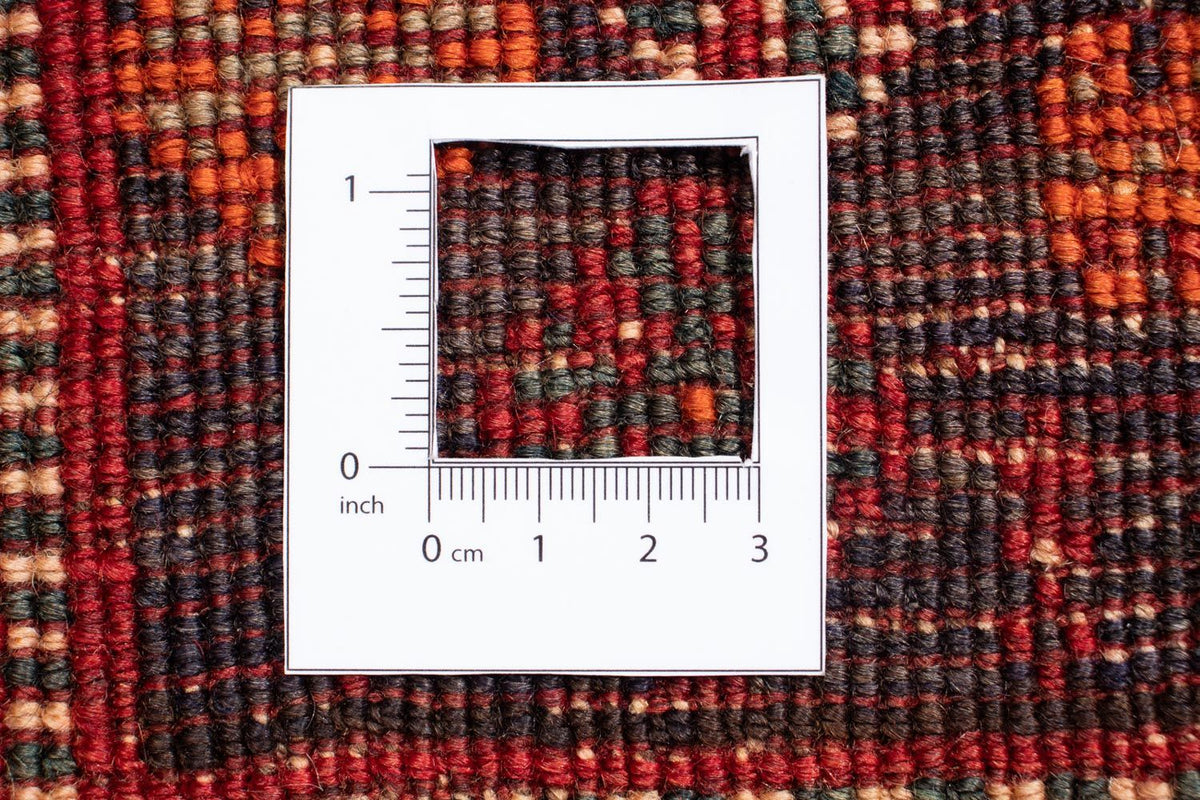 Tapis persan - Nomadic - 240 x 190 cm - rouge foncé