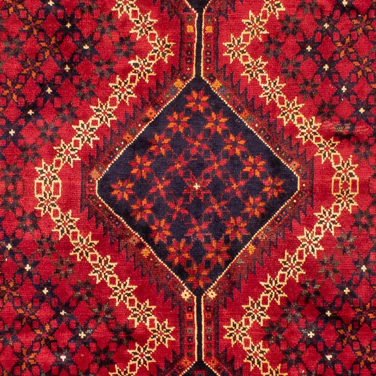 Tapis persan - Nomadic - 298 x 208 cm - rouge