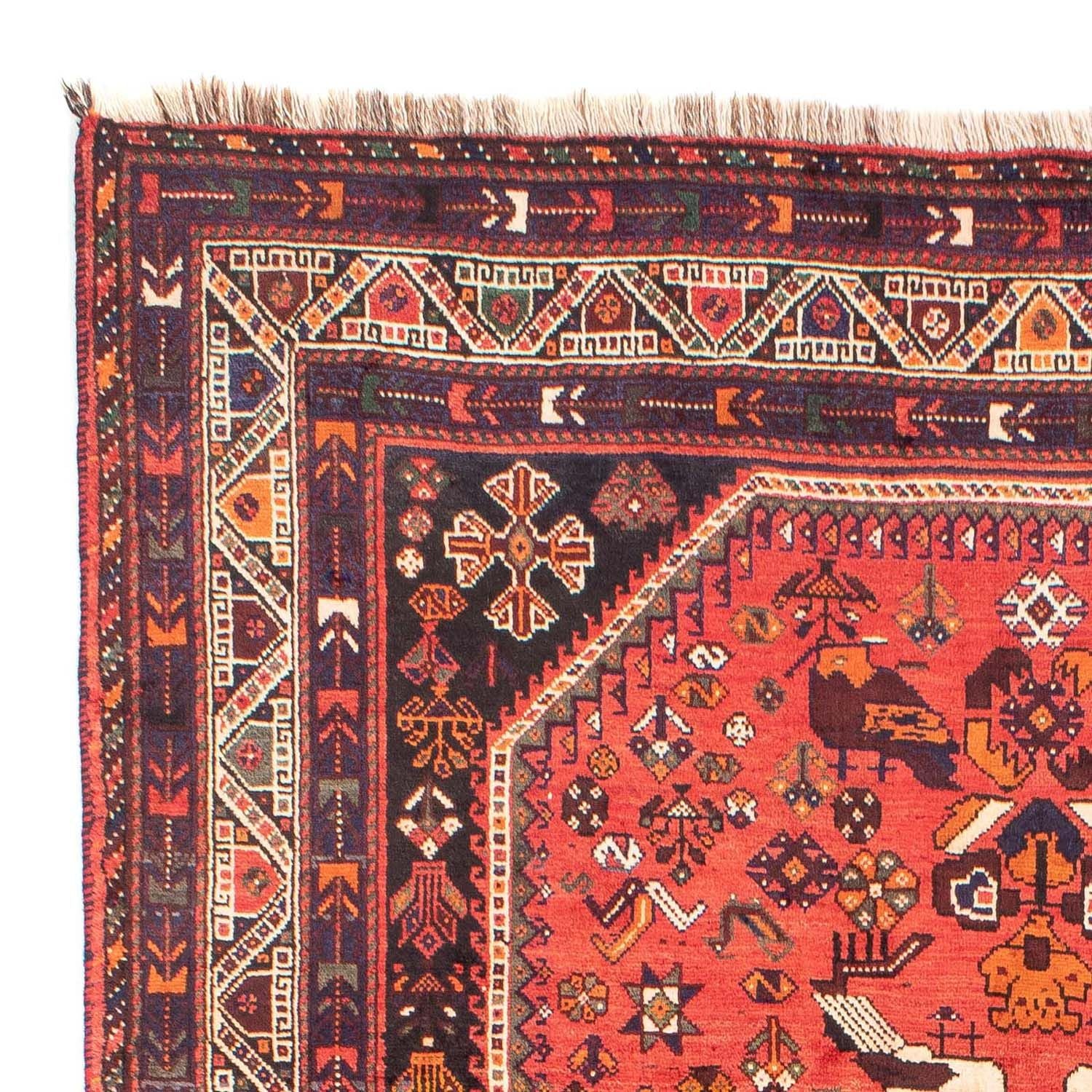 Tapis persan - Nomadic - 305 x 205 cm - rouge