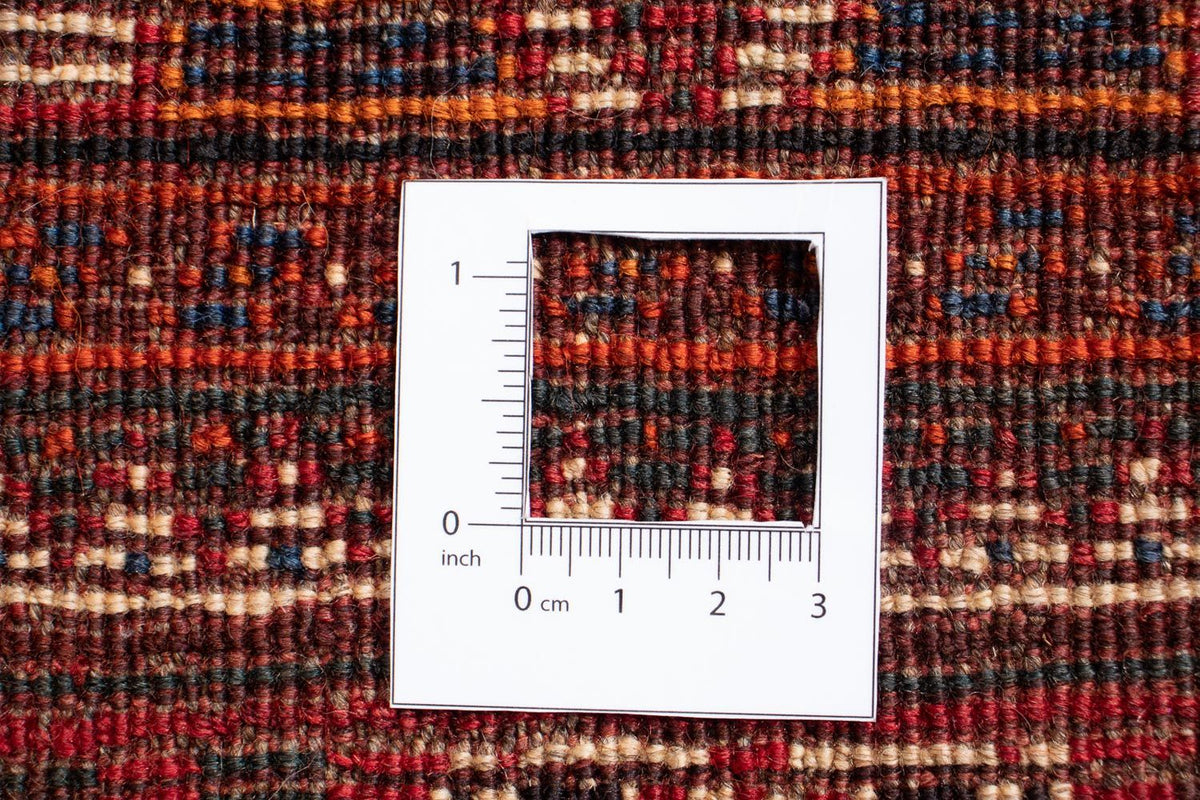 Tapis persan - Nomadic - 266 x 187 cm - rouge foncé