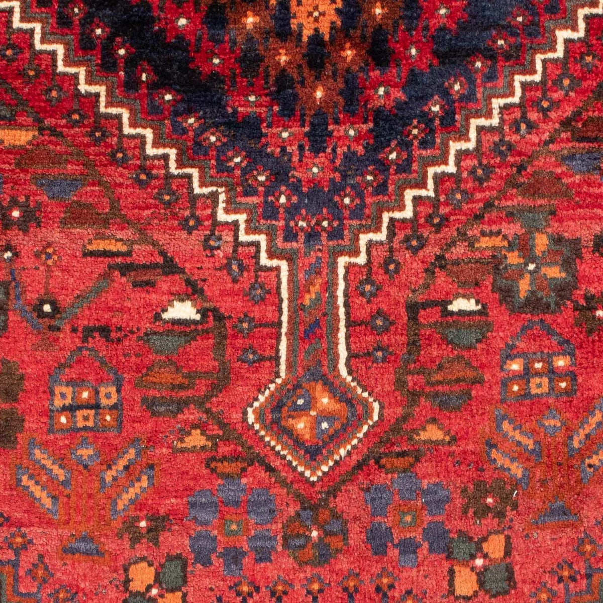 Tapis persan - Nomadic - 308 x 206 cm - rouge