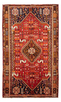 Tapis persan - Nomadic - 278 x 165 cm - rouge foncé