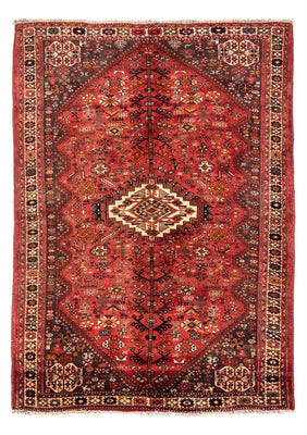 Tapis persan - Nomadic - 243 x 174 cm - rouge foncé