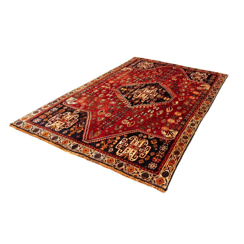Tapis persan - Nomadic - 247 x 153 cm - rouge foncé