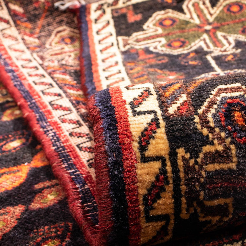 Tapis persan - Nomadic - 307 x 210 cm - bleu foncé