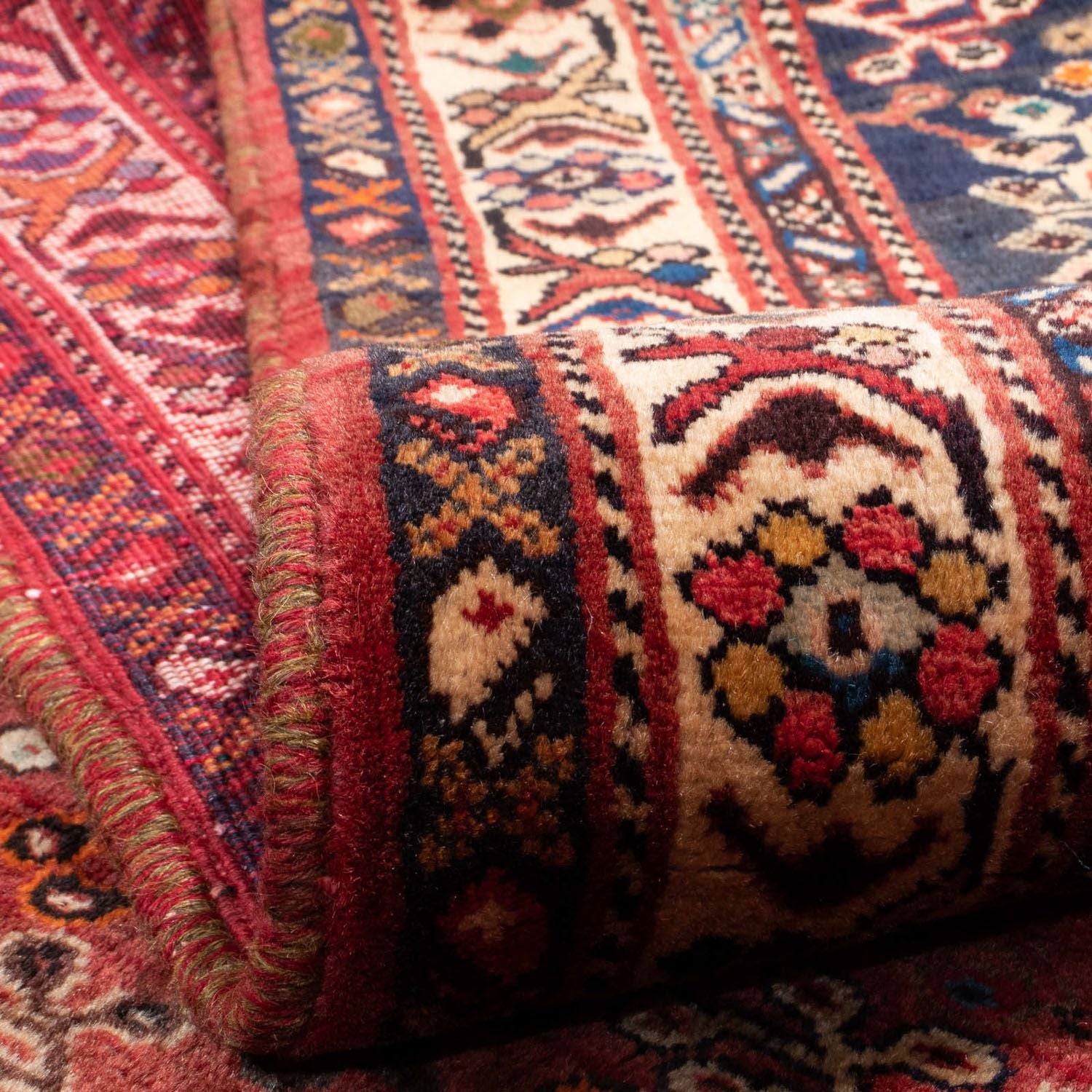 Tapis persan - Nomadic - 294 x 202 cm - rouge