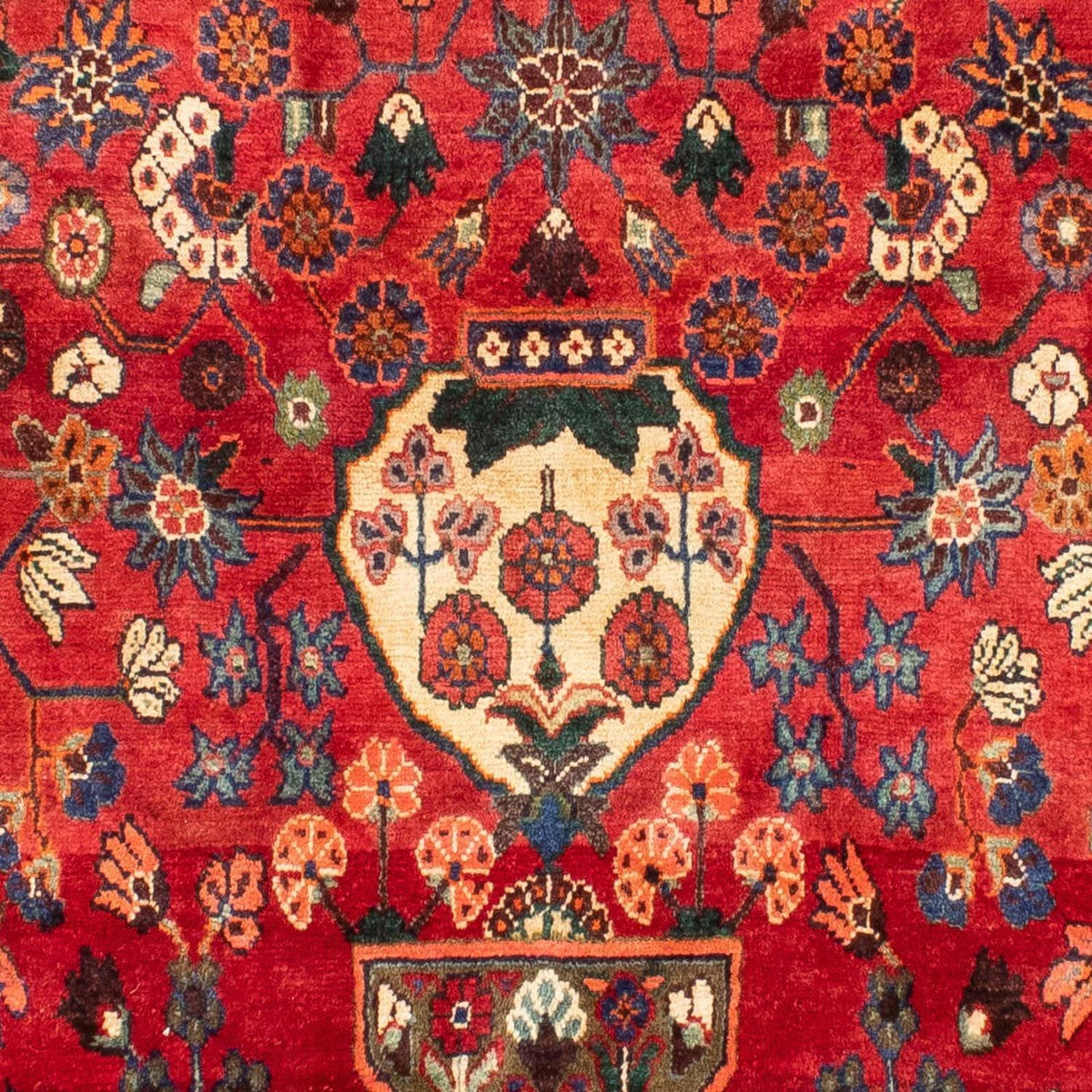 Tapis persan - Nomadic - 274 x 203 cm - rouge