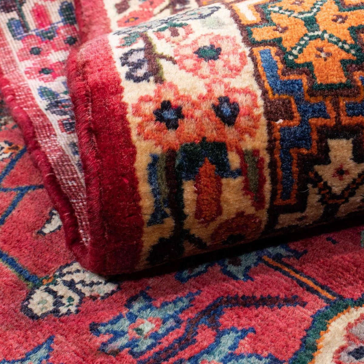 Tapis persan - Nomadic - 274 x 203 cm - rouge