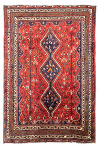 Tapis persan - Nomadic - 290 x 208 cm - rouge