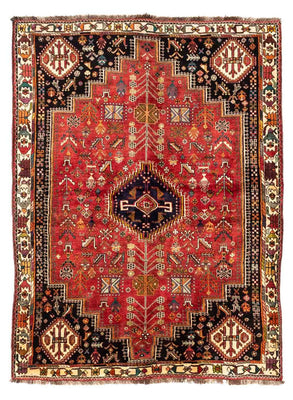 Tapis persan - Nomadic - 247 x 170 cm - rouge