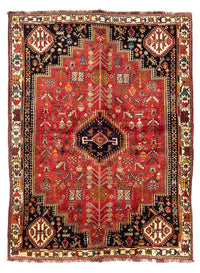 Tapis persan - Nomadic - 247 x 170 cm - rouge