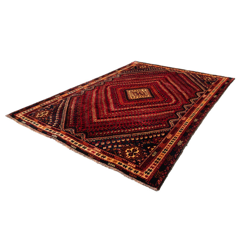Tapis persan - Nomadic - 277 x 193 cm - rouge foncé