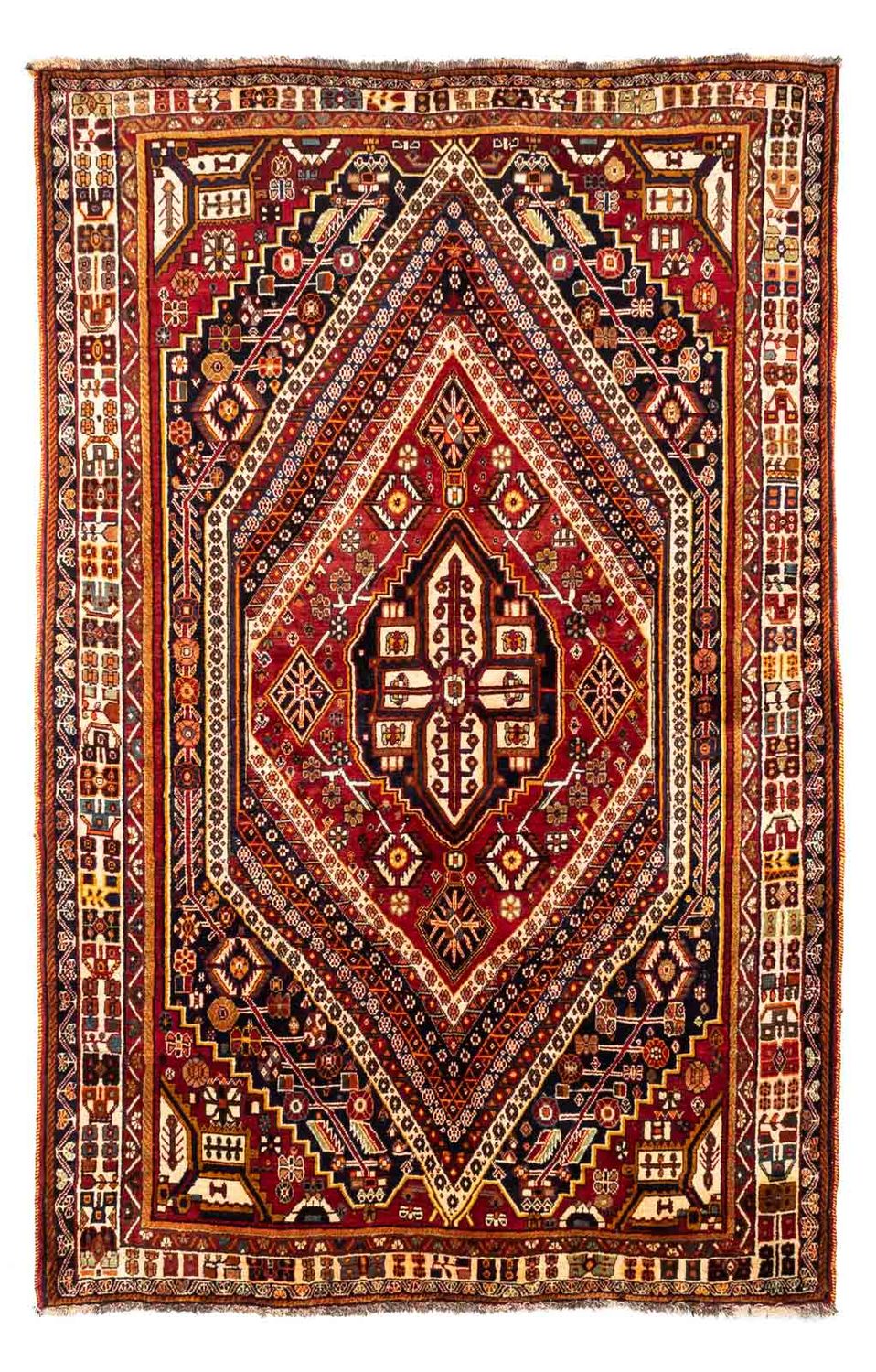 Tapis persan - Nomadic - 260 x 165 cm - multicolore