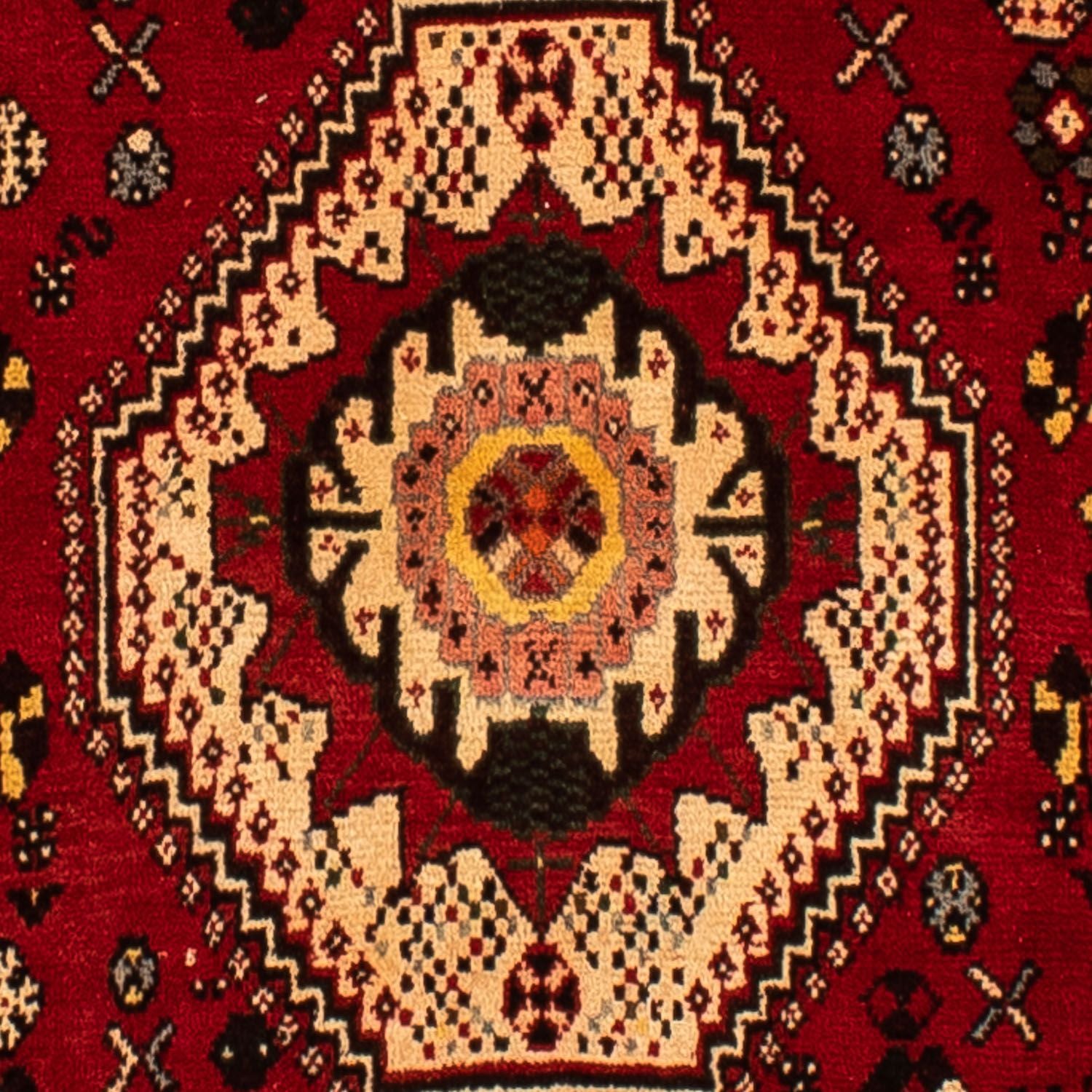 Tapis persan - Nomadic - 295 x 210 cm - rouge foncé