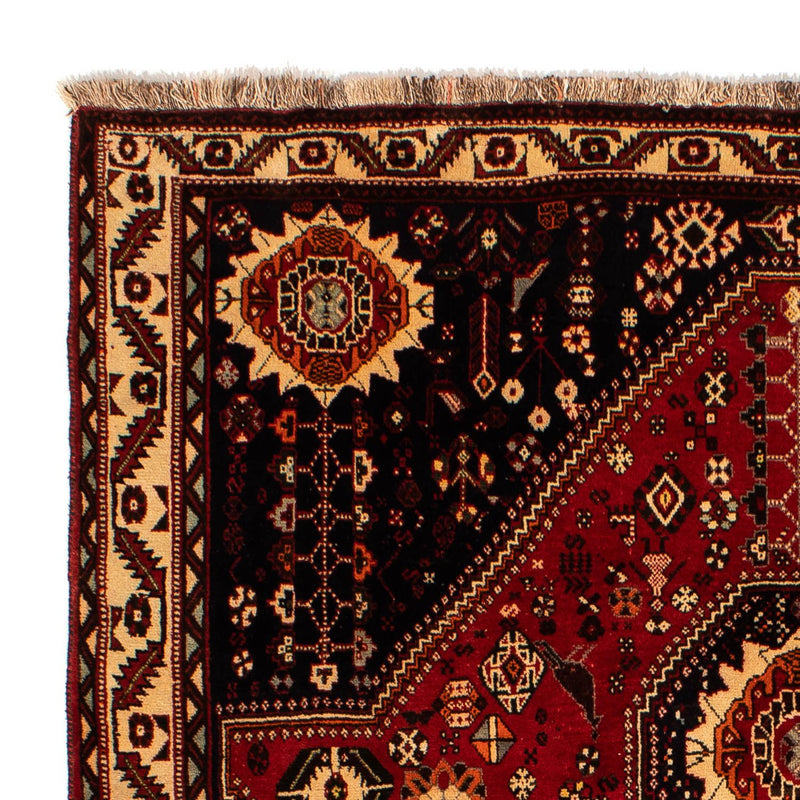 Tapis persan - Nomadic - 295 x 210 cm - rouge foncé