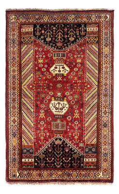 Tapis persan - Nomadic - 250 x 153 cm - rouge foncé