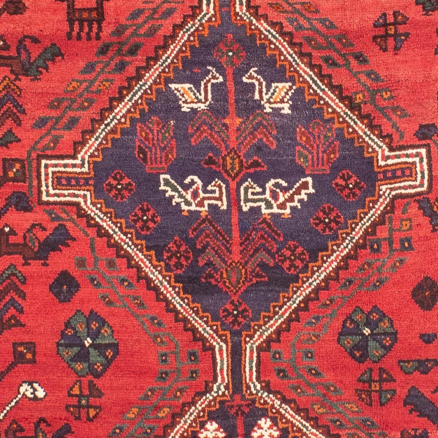 Tapis persan - Nomadic - 295 x 200 cm - rouge