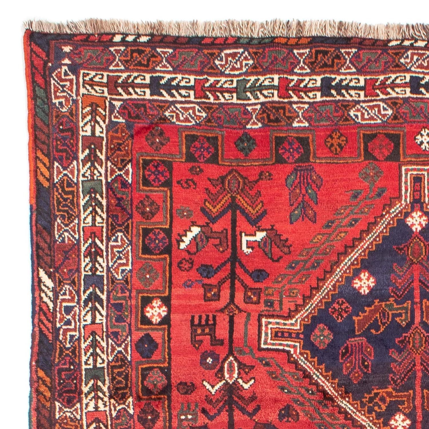Tapis persan - Nomadic - 295 x 200 cm - rouge