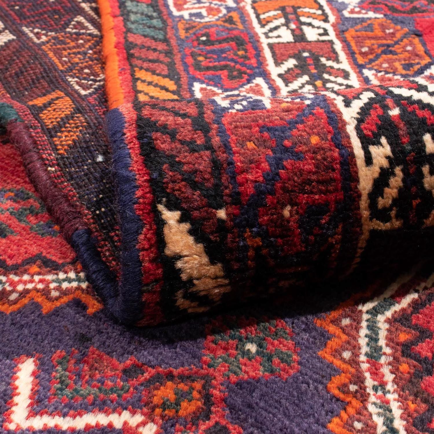Tapis persan - Nomadic - 295 x 200 cm - rouge
