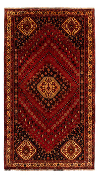 Tapis persan - Nomadic - 290 x 173 cm - rouge foncé