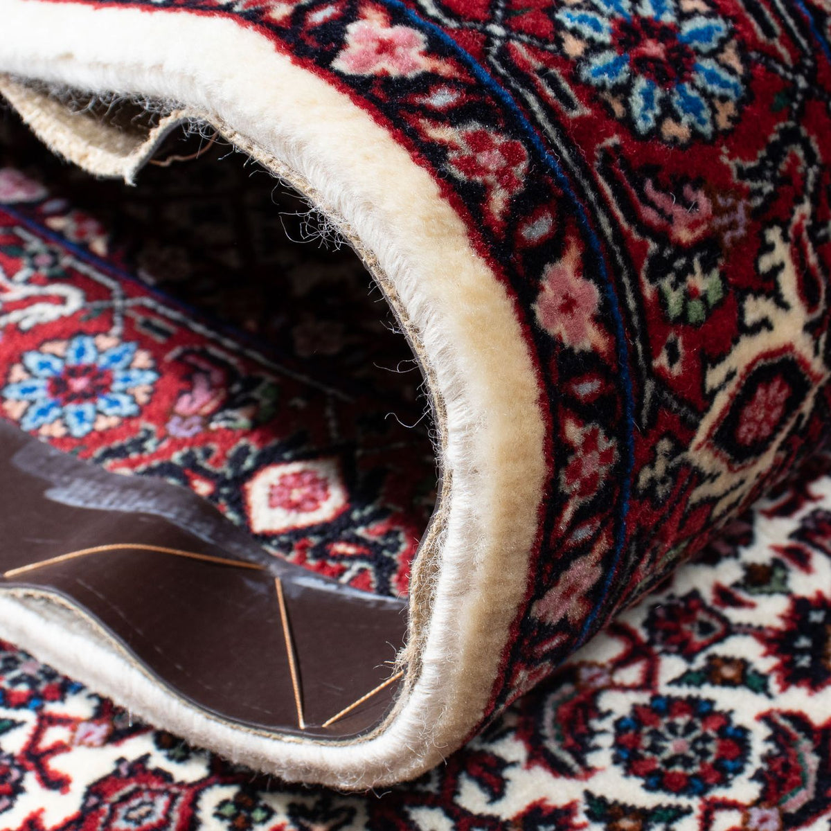 Tapis de couloir Tapis persan - Bidjar - 297 x 86 cm - beige