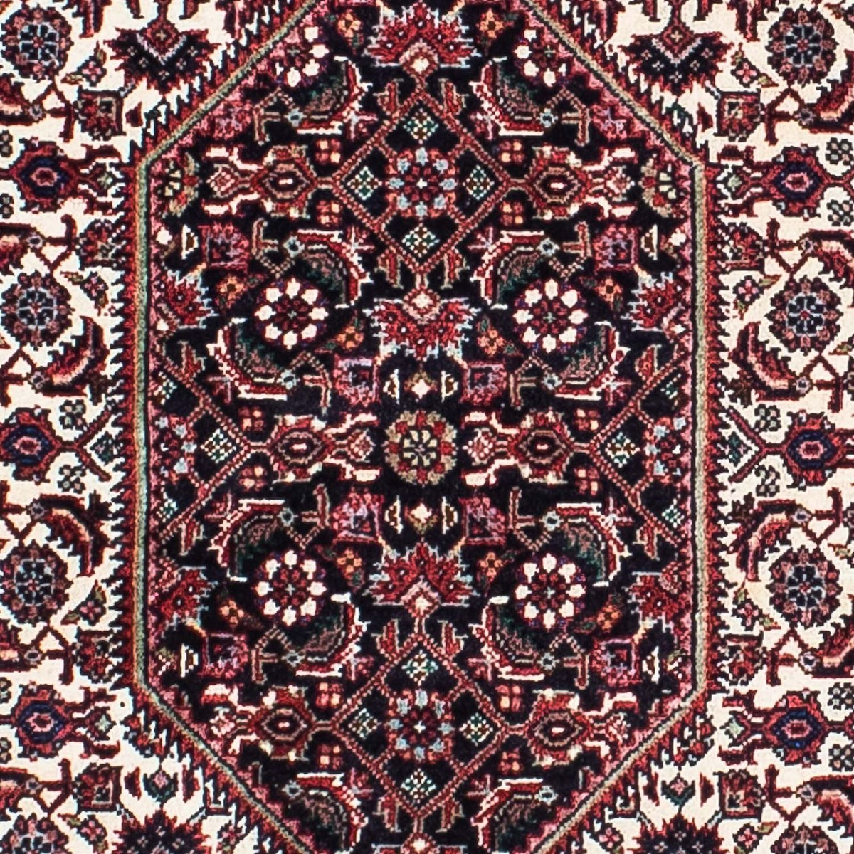 Tapis persan - Bidjar - 202 x 133 cm - rouge
