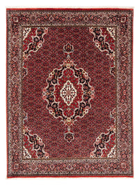 Tapis persan - Bidjar - 229 x 172 cm - rouge foncé