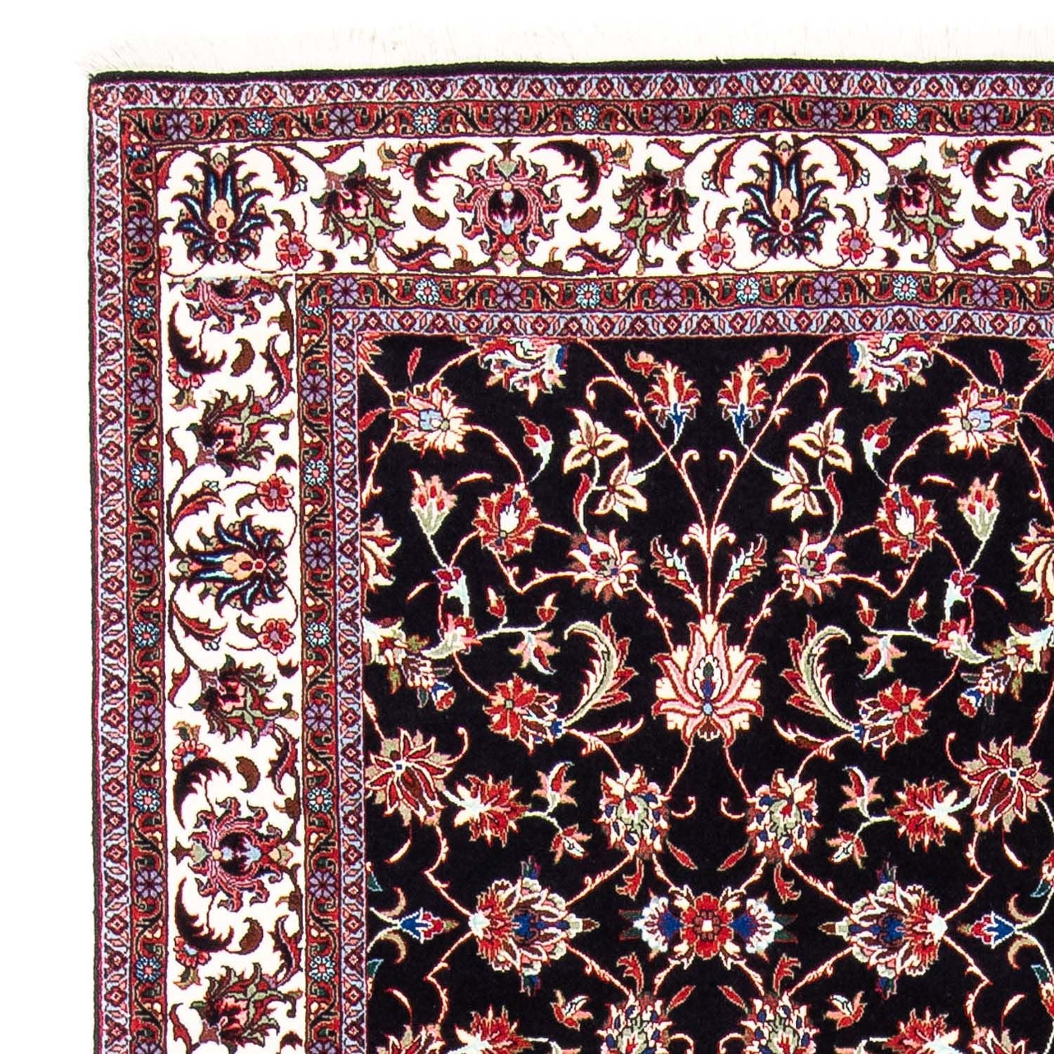 Tapis persan - Bidjar - 237 x 167 cm - bleu foncé