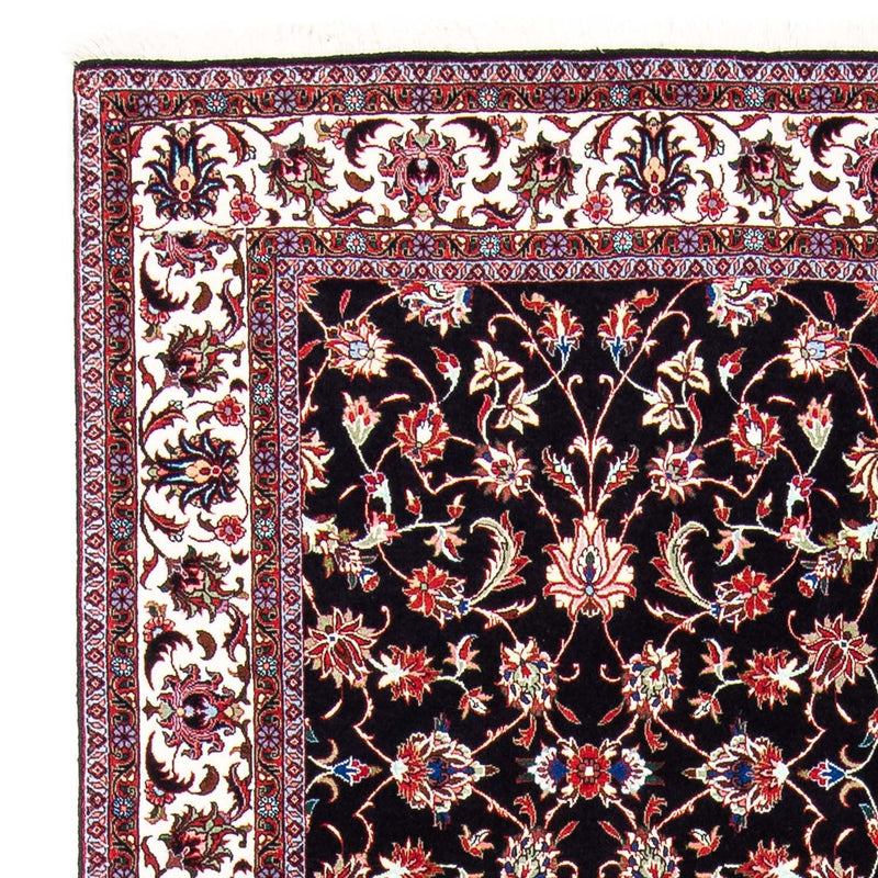 Tapis persan - Bidjar - 237 x 167 cm - bleu foncé