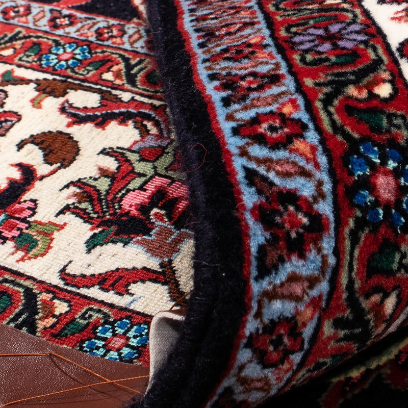 Tapis persan - Bidjar - 237 x 167 cm - bleu foncé