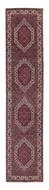 Tapis de couloir Tapis persan - Bidjar - 350 x 71 cm - multicolore