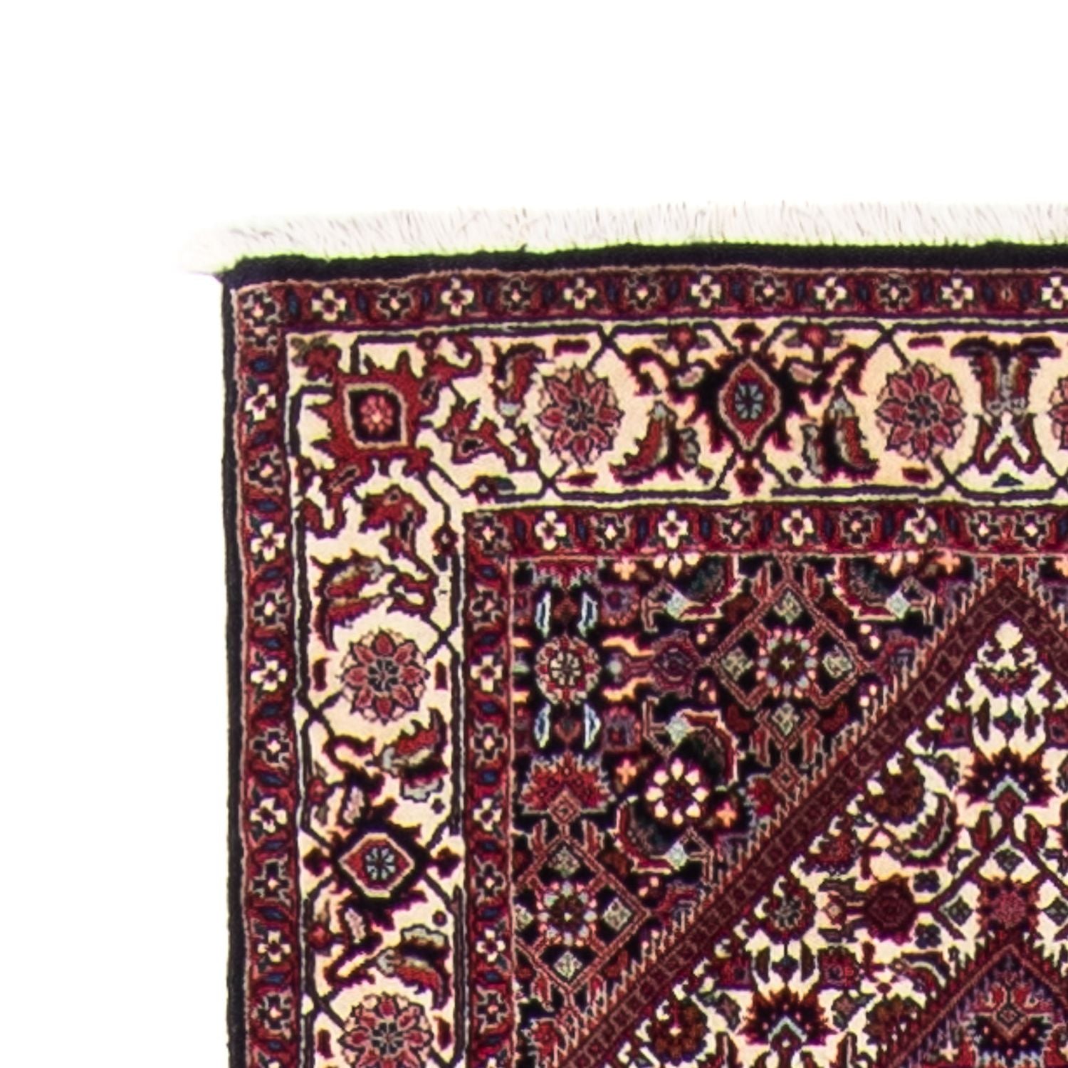 Tapis de couloir Tapis persan - Bidjar - 350 x 71 cm - multicolore