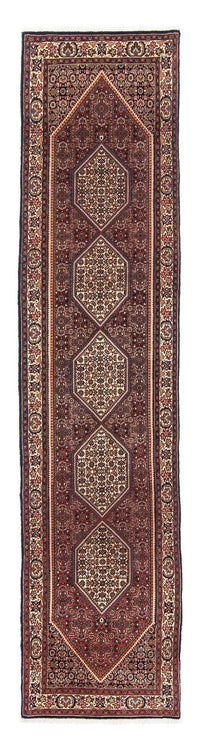 Tapis de couloir Tapis persan - Bidjar - 364 x 78 cm - multicolore