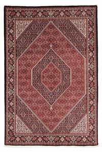 Tapis persan - Bidjar - 238 x 169 cm - bleu foncé